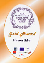 Harbour Lights Local Food Gold Award